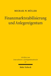 Finanzmarktstabilisierung und Anlegereigentum