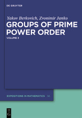 Groups of Prime Power Order 3