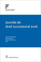 Journée de droit successoral 2016