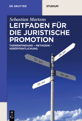 Leitfaden für die juristische Promotion