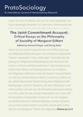 The Joint Commitment Account: Critical Essays on the Philosophy of Sociality of Margaret Gilbert with Her Comments