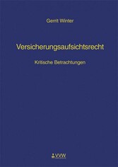 Versicherungsaufsichtsrecht