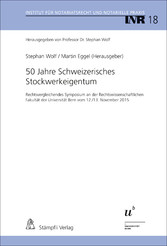 50 Jahre Schweizerisches Stockwerkeigentum