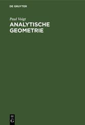 Analytische Geometrie