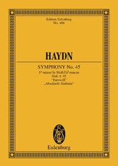 Symphony No. 45 F# minor, 'Farewell'