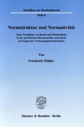 Normstruktur und Normativität.