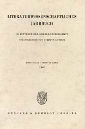 Literaturwissenschaftliches Jahrbuch.