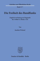 Die Freiheit des Rundfunks.