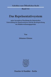 Das Repräsentativsystem