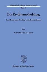 Die Kreditumschuldung.