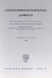 Literaturwissenschaftliches Jahrbuch.