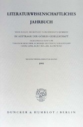 Literaturwissenschaftliches Jahrbuch.