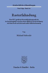 Rasterfahndung.