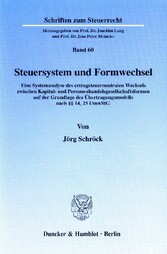 Steuersystem und Formwechsel.