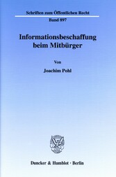 Informationsbeschaffung beim Mitbürger.