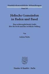 Jüdische Gemeinden in Baden und Basel.