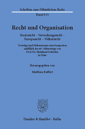 Recht und Organisation.