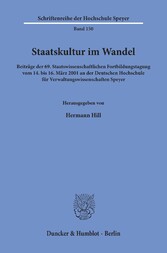 Staatskultur im Wandel.