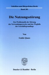 Die Nutzungsstörung.