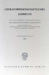 Literaturwissenschaftliches Jahrbuch.