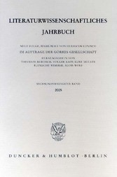 Literaturwissenschaftliches Jahrbuch.