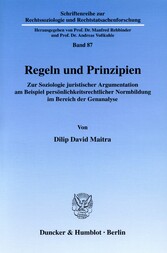 Regeln und Prinzipien.