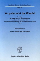 Vergaberecht im Wandel.