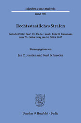 Rechtsstaatliches Strafen.