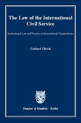 The Law of the International Civil Service.