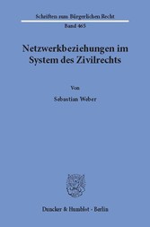 Netzwerkbeziehungen im System des Zivilrechts.