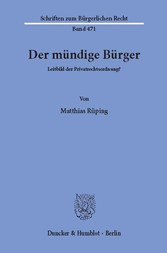 Der mündige Bürger.