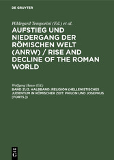 Religion (Hellenistisches Judentum in römischer Zeit: Philon und Josephus [Forts.])