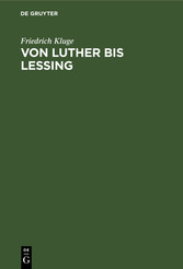 Von Luther bis Lessing