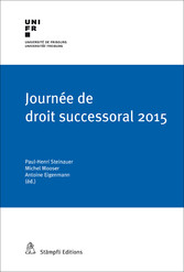 Journée de droit successoral 2015