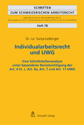 Individualarbeitsrecht und UWG