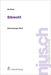 Erbrecht, Entwicklungen 2014