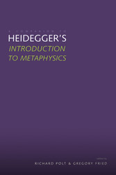 A Companion to Heidegger's 'Introduction to Metaphysics'