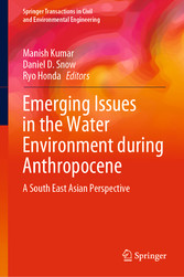 Emerging Issues in the Water Environment during Anthropocene