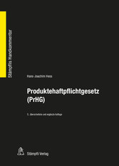 Produktehaftpflichtgesetz (PrHG)