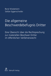 Die allgemeine Beschwerdebefugnis Dritter