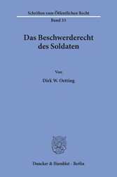 Das Beschwerderecht des Soldaten.