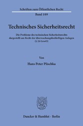 Technisches Sicherheitsrecht.