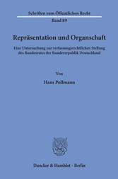 Repräsentation und Organschaft.