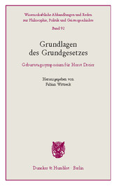 Grundlagen des Grundgesetzes.