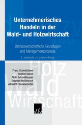 Unternehmerisches Handeln in der Wald- und Holzwirtschaft.