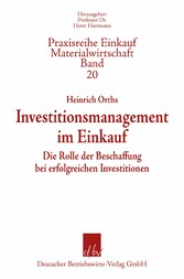 Investitionsmanagement im Einkauf.