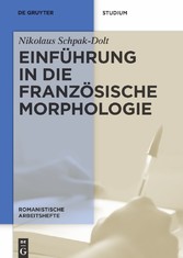 Einführung in die französische Morphologie