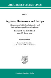 Regionale Ressourcen und Europa.