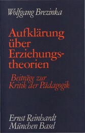 Aufklärung über Erziehungstheorien