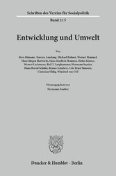 Entwicklung und Umwelt.